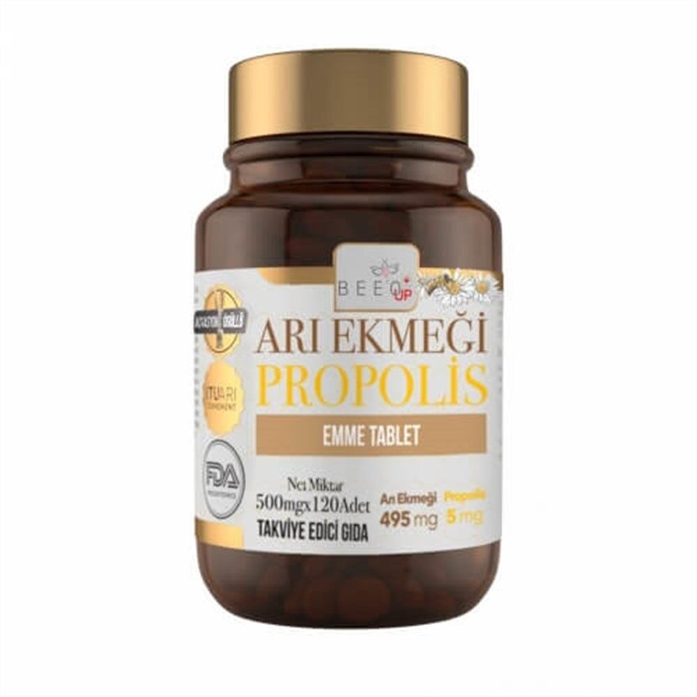 Bee O UpArı Ekmeği + Propolis 120 Tablet
