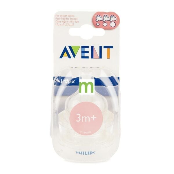 Avent Biberon  Emziği Akış Ayarlı 1 Kesik 3m+ 2li Scf635/27