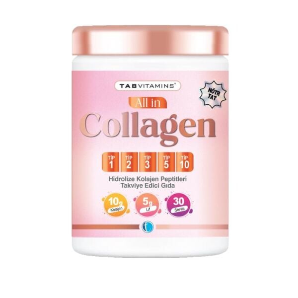 Tab Vitamins All In Kollajen 503 gr - 30 Servis