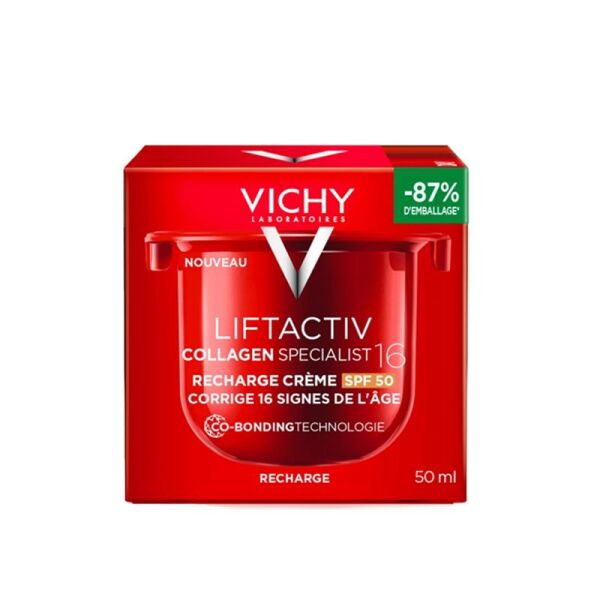 Vichy Liftactiv Collagen Specialist 16 SPF50 Gündüz Kremi Yedek Kapsül 50 ml