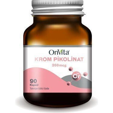 Onvita Krom Pikolinat 200 mcg 90 Kapsül