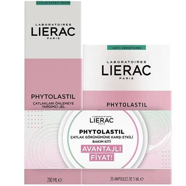 Lierac Phytolastil Bakım Kiti Gel 200 ml + Ampul 5 ml