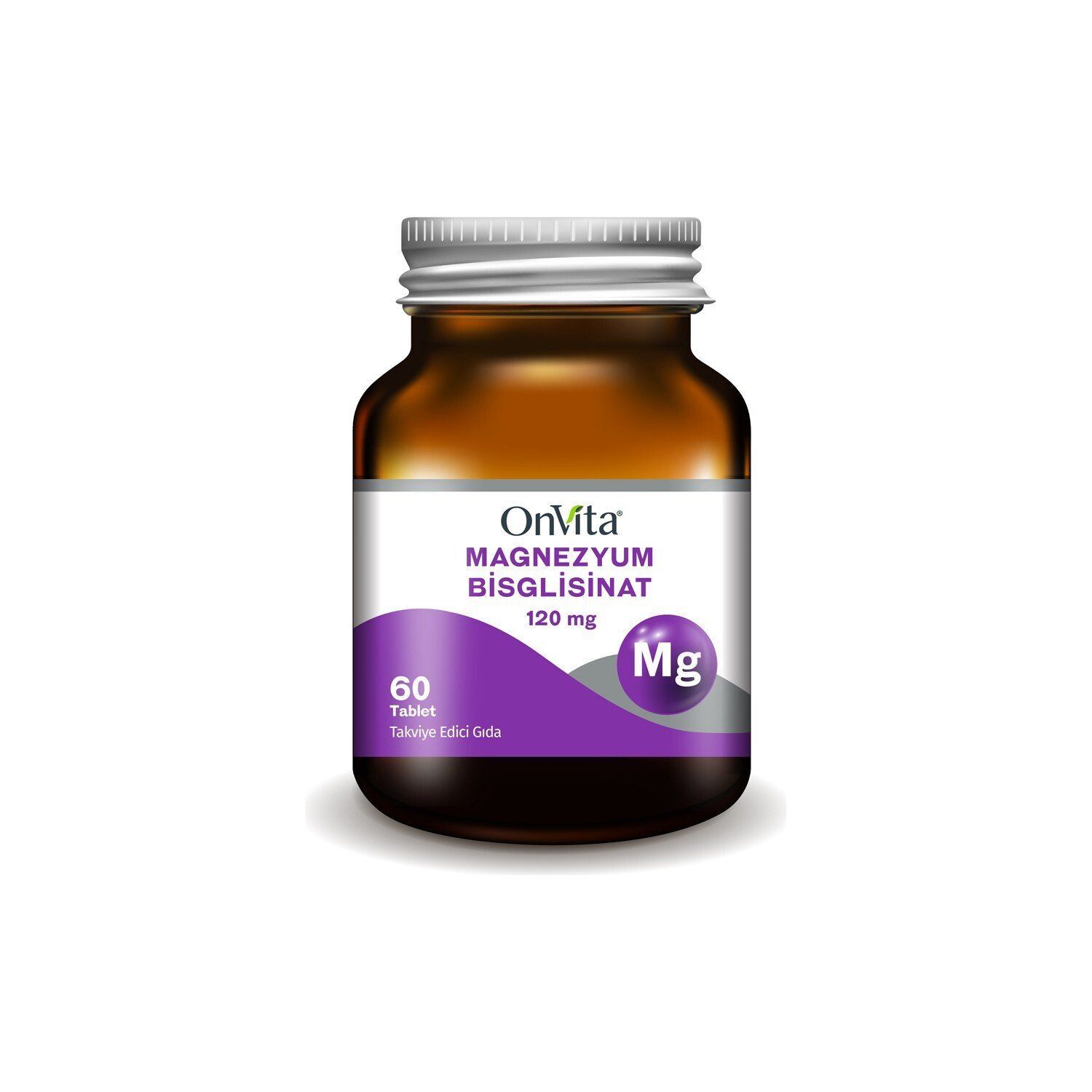 Onvita Magnezyum Bisglisinat 120 mg 60 Tablet