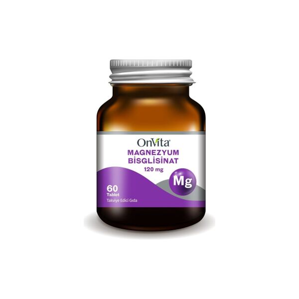 Onvita Magnezyum Bisglisinat 120 mg 60 Tablet