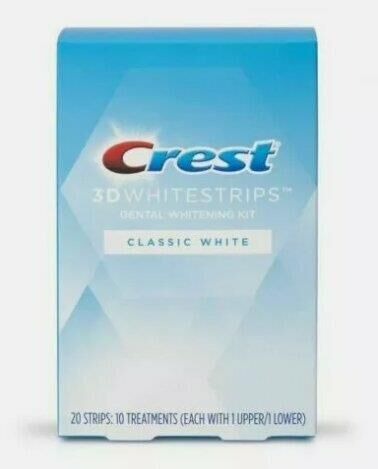 Crest 3D White Noticeably Whitestrips Diş Beyazlatma Bantı 20'li 10 Adet