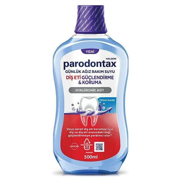 Parodontax Ağız Bakım Suyu Diş Eti Güç - Koruma 500 ml
