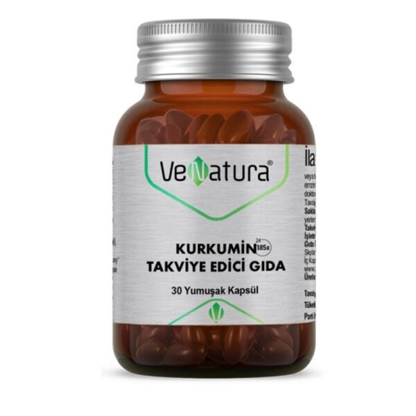 VeNatura Kurkumin 30 Kapsül (Zerdeçal)