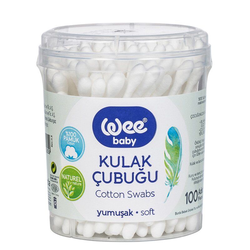 Wee Baby Pamuklu Kulak Çubuk 100 lük 905