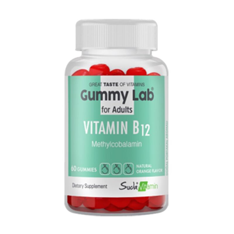 Gummy Lab Vitamin B12 Yetişkinler İçin 60 Gummies