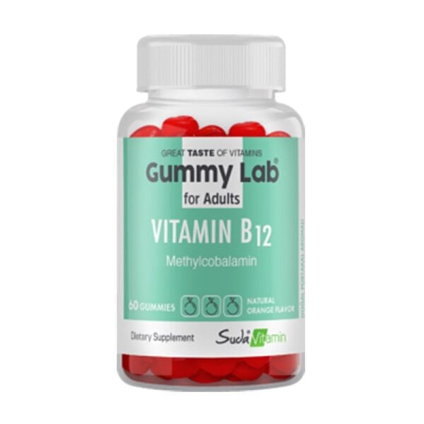 Gummy Lab Vitamin B12 Yetişkinler İçin 60 Gummies