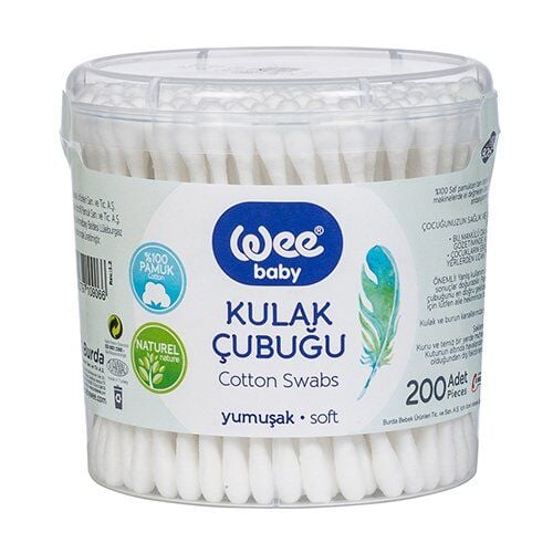 Wee Baby Pamuklu Kulak Çubuk 200 lük 906
