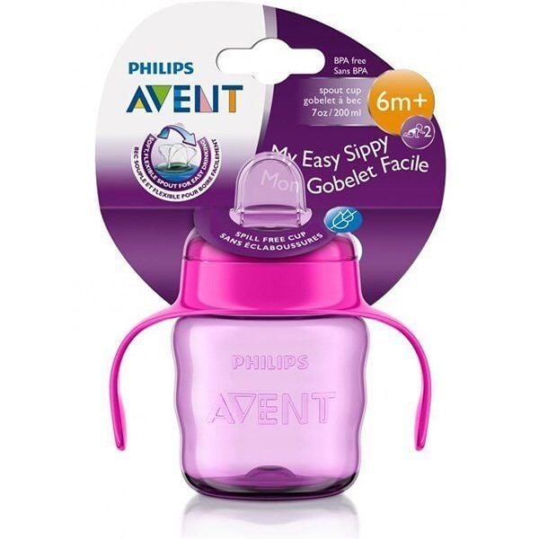 Avent Eğitici Damlatmaz Bardak(kız) 6 m+ 200 ml Scf551/03