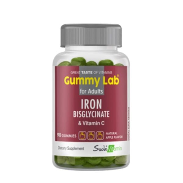 Gummy Lab Iron Bisglycinate 17 Mg Yetişkin 90 Gummies