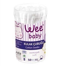 Wee Baby Pamuklu Kulak Çubuk 50 lik 904