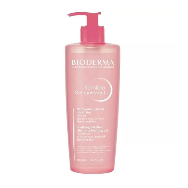 Bioderma Sensibio Foaming Gel 500 ml Hassas Ciltler Temizleme Jeli