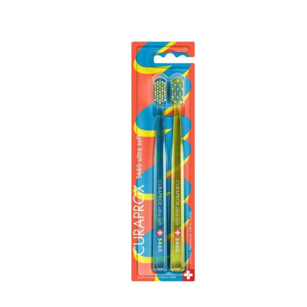 Curaprox CS 5460 Ultra Soft Health & Happiness Diş Fırçası 2li