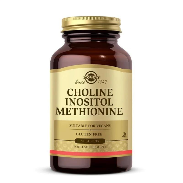 Solgar Choline Inositol Methionine 50 Tablet