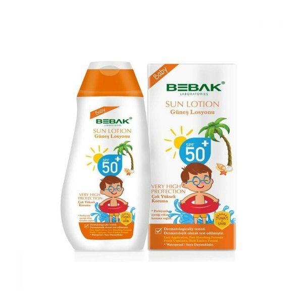 Bebak Baby Sun Güneş Losyonu SPF50+ 200 ml