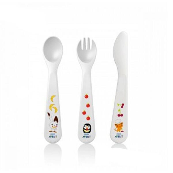 Avent Kaşık Çatal Bıçak Seti 18 ay + Scf714/00