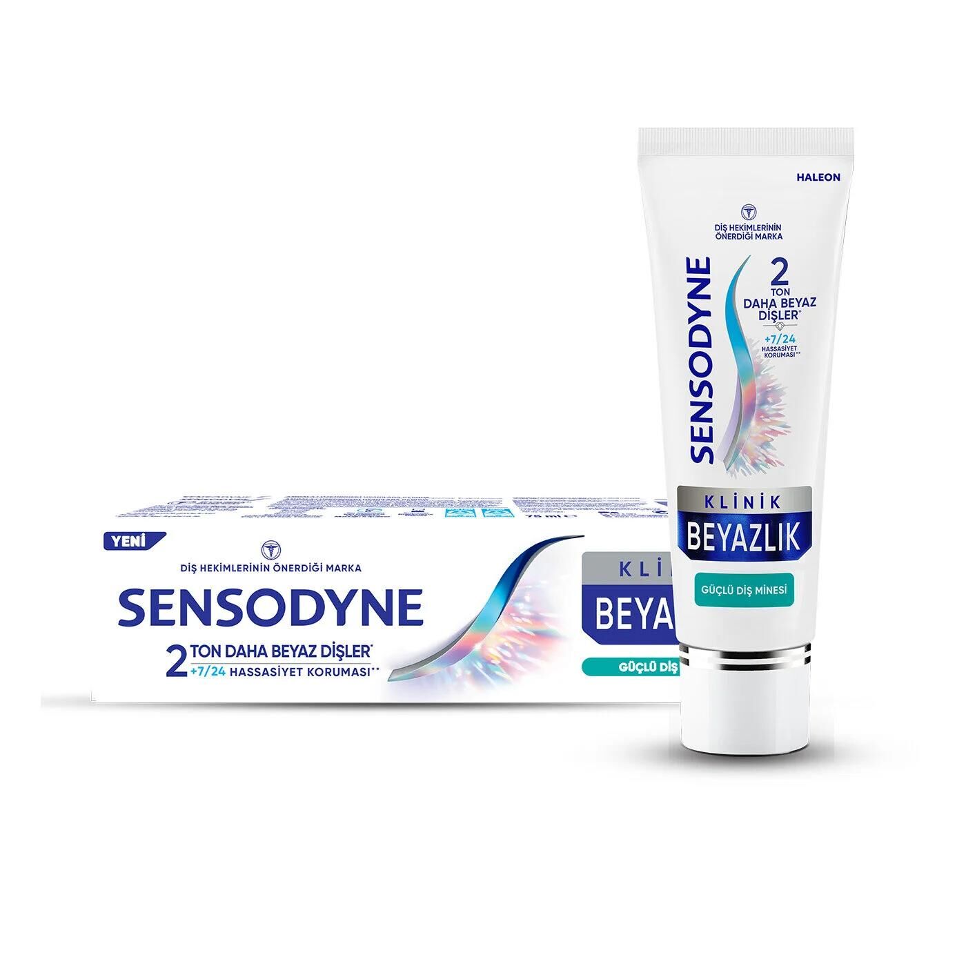 Sensodyne Klinik Beyazlık Güçlü Diş Minesi Diş Macunu 75ml