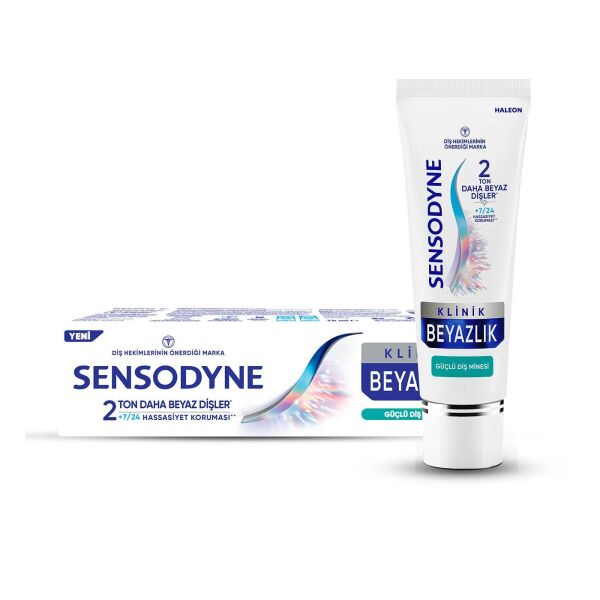 Sensodyne Klinik Beyazlık Güçlü Diş Minesi Diş Macunu 75ml