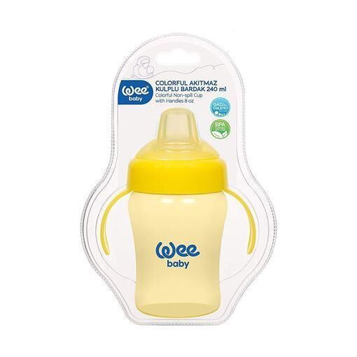 Wee Colorful Akıtmaz Kulplu Bardak 240 ml 775