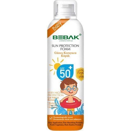 Bebak Sun Baby Köpük Sprey F50+ 150 ml