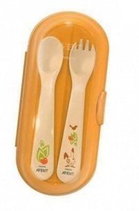 Avent Kutulu Çatal ve Kaşık Seti 12+