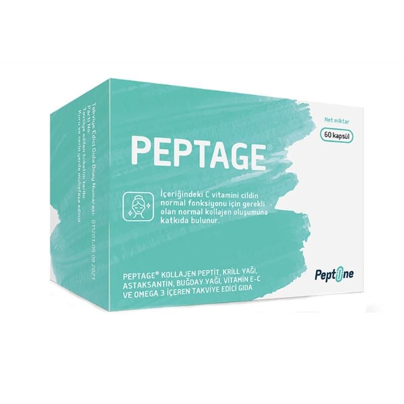 Peptage Takviye Edici Gıda 60 Kapsül