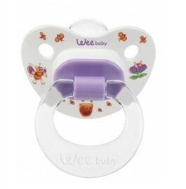 Wee Desenli Gövdeli Damaklı Uç Emzik No:3 (18+ Ay) 835