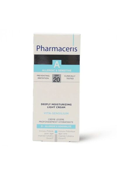 Pharmaceris A Vita Sensilum Deeply Moisturizing Light Cream Spf20 50 ml