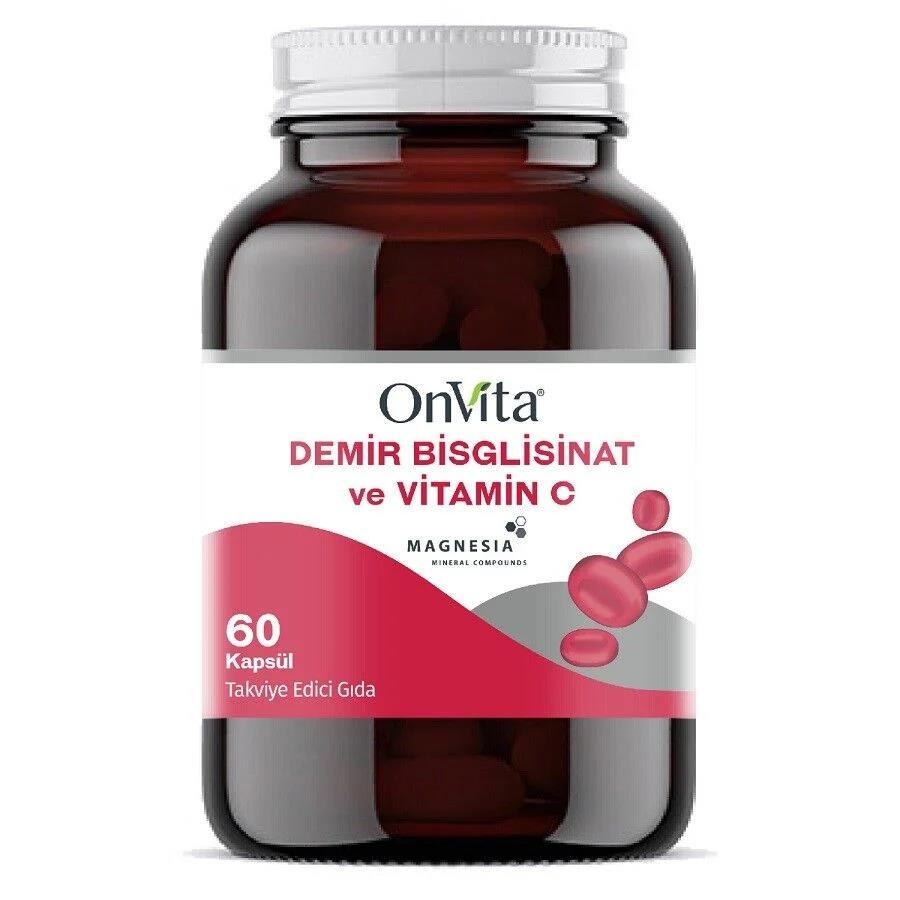 OnVita Demir Bisglisinat & Vitamin C