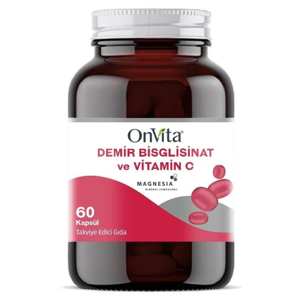 OnVita Demir Bisglisinat & Vitamin C