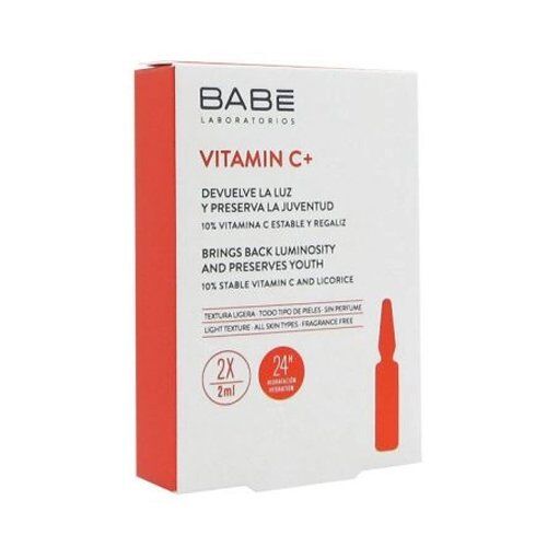 Babe Vitamin C+ Ampul Aydınlatıcı Etkili Konsantre Bakım 2 x 2 ml
