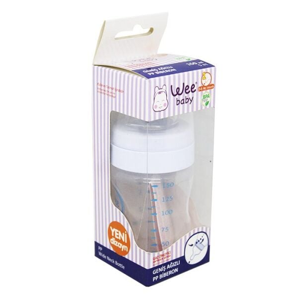 Wee Geniş Ağızlı Biberon PP 0+ 150 ml 0% BPA 878