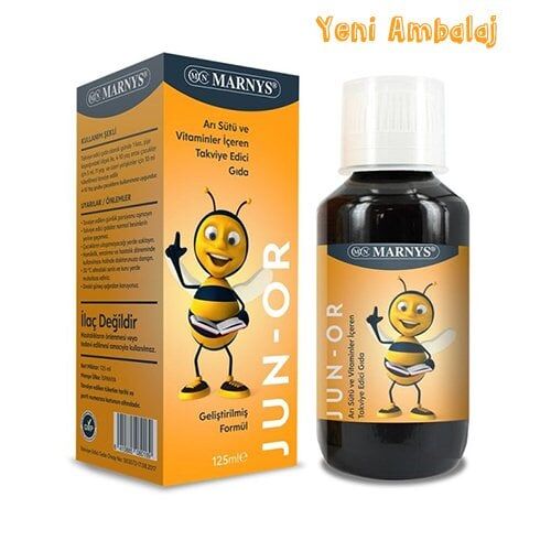 Marnys Junor Multivitamin Şurup 125 ml Yeni