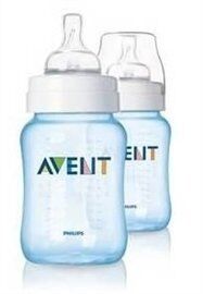 Avent Renkli Biberon - Mavi 260ml x 2 SCF685/27