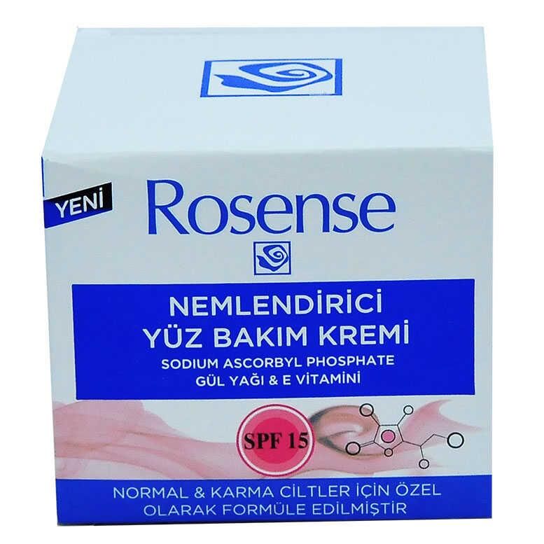 Rosense Yüz Kremi 50 ml - Normal karma Cilt İçin