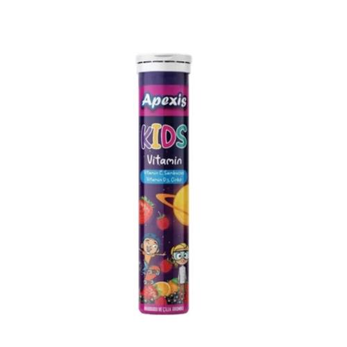 Apexis Kids Vitamin 20 Efervesan Tablet