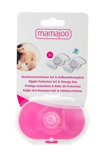 Mamajoo Göğüs Ucu Koruyucu Seti & Saklama Kabı