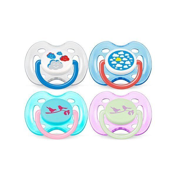 Avent Renkli Tasarım Yalancı Emzik 0-6 Ay İkili %0 BPA SCF172/68