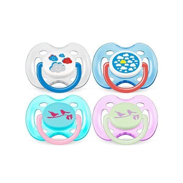 Avent Renkli Tasarım Yalancı Emzik 0-6 Ay İkili %0 BPA SCF172/68