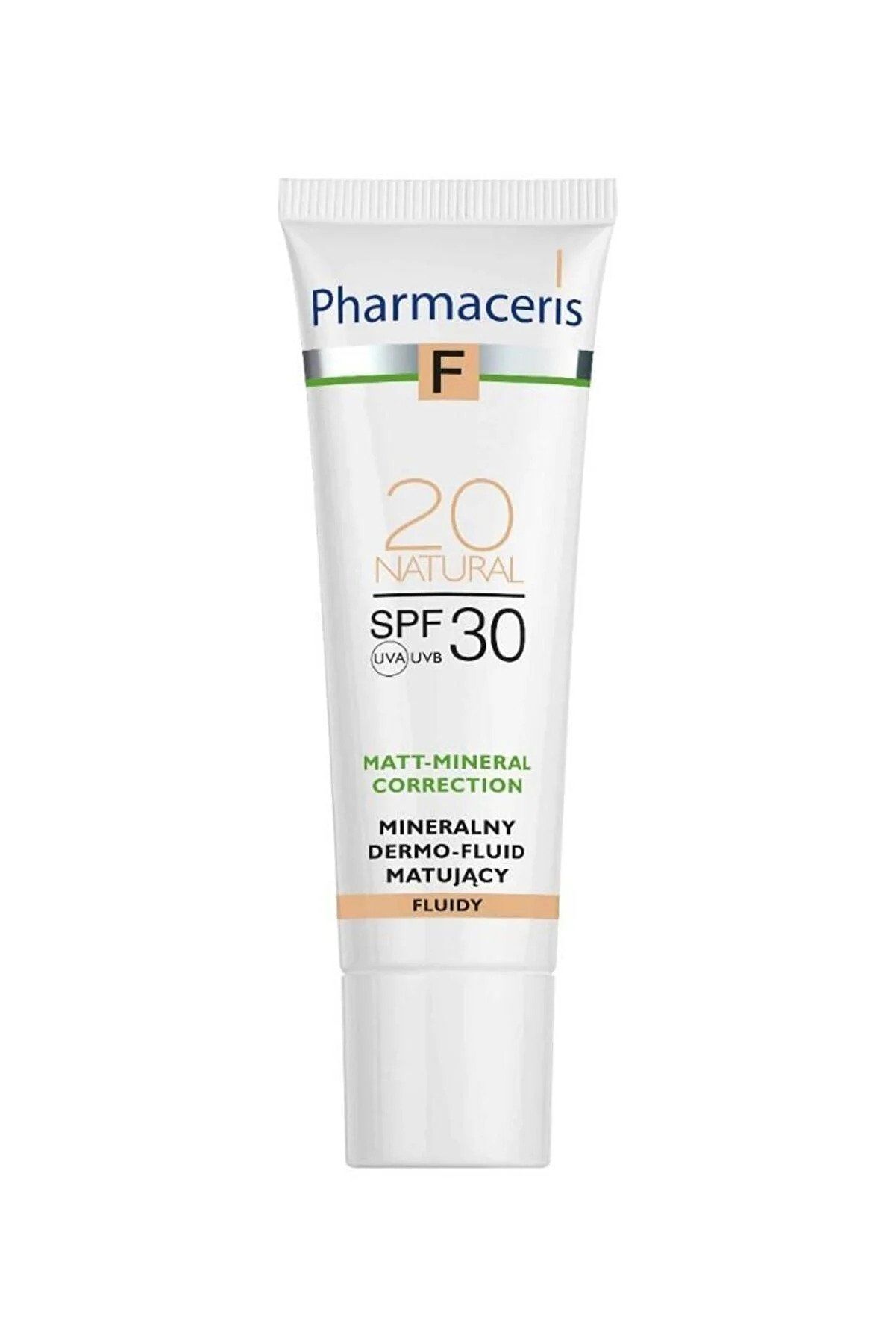 Pharmaceris Mineral Mattifying Fluid Dermo Foundation SPF30 20 Natural 30 ml
