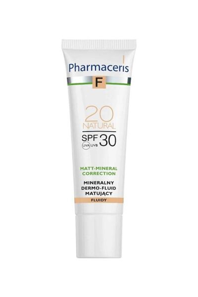 Pharmaceris Mineral Mattifying Fluid Dermo Foundation SPF30 20 Natural 30 ml