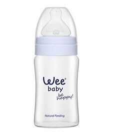 Wee Isıya Dayanıklı Geniş Ağızlı Biberon 180 ml 788
