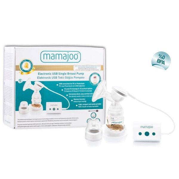 Mamajoo Elektronik Usb Tekli Göğüs Pompası