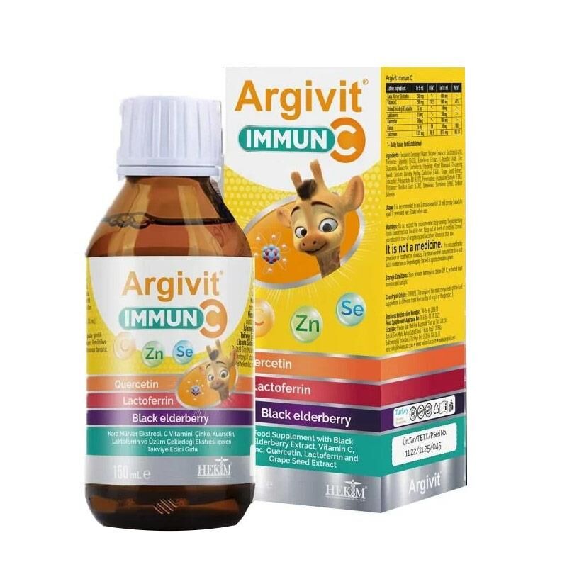 Argivit Immun C Şurup 150 ml