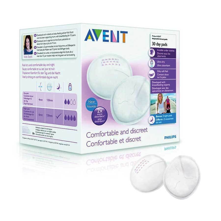 Avent Tek Kullanımlık Göğüs Pedi 30 lu