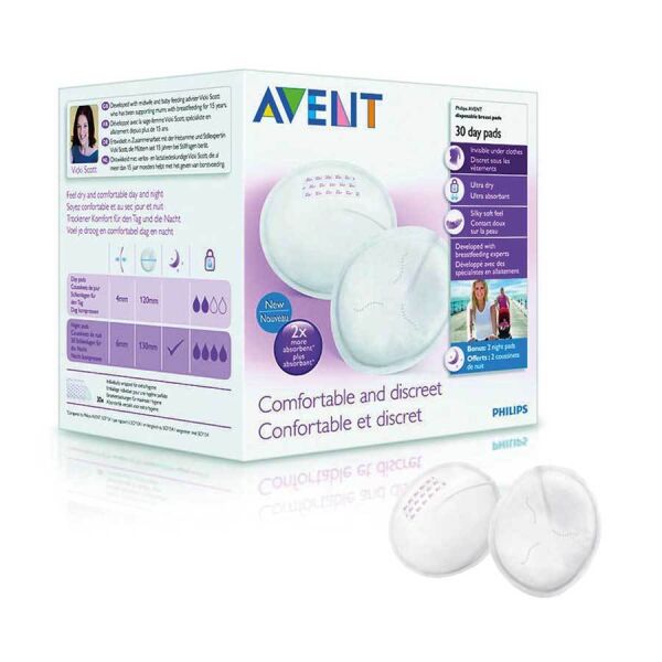 Avent Tek Kullanımlık Göğüs Pedi 30 lu