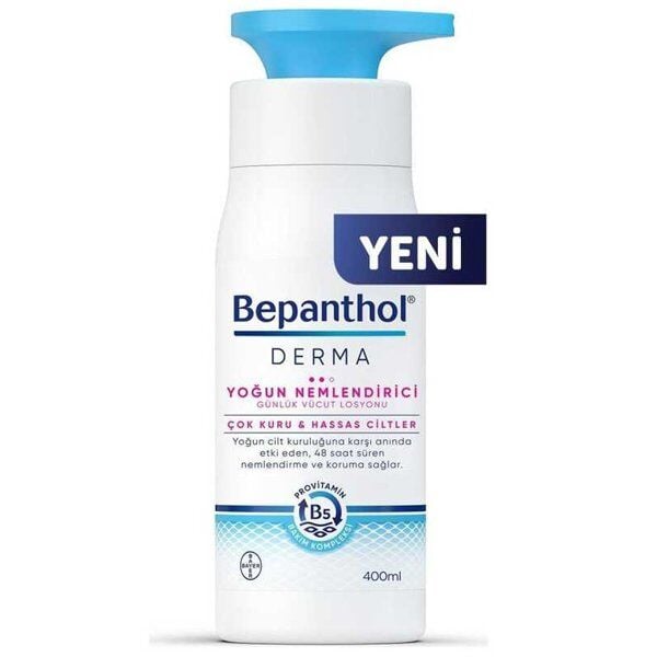 Bepanthol Derma Yoğun Nemlendirici Günlük Vücut Losyonu 400 ml